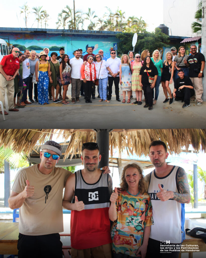 Arte, color y talento por las calles de Tela