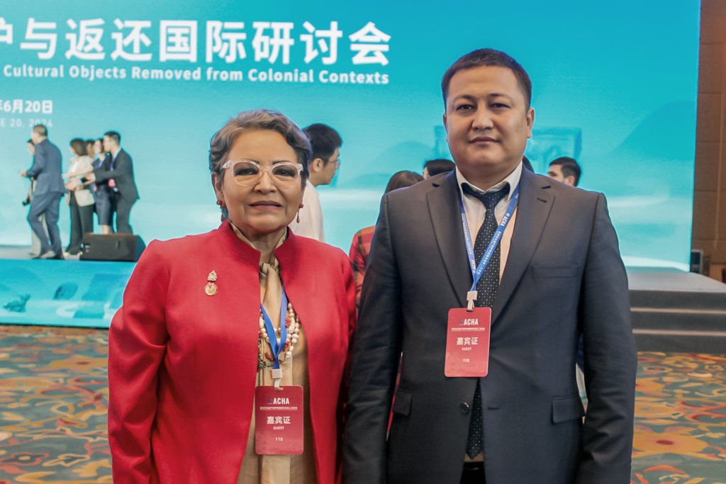 En esta participación de Honduras, manifiesta su compromiso en la salvaguarda y rescate de los patrimonios culturales.